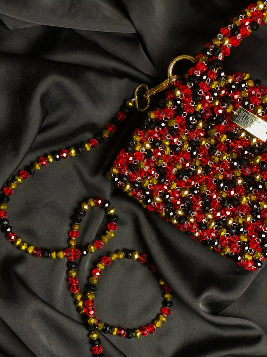 Crystal Red Royal Pallet hang Bag (Medium)