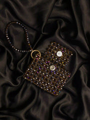 Crystal Wallet Burgundy