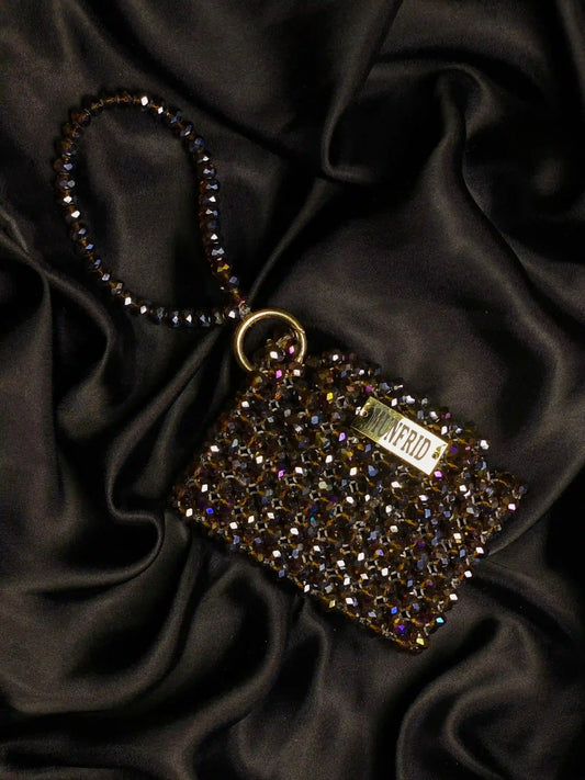 Crystal Wallet Burgundy