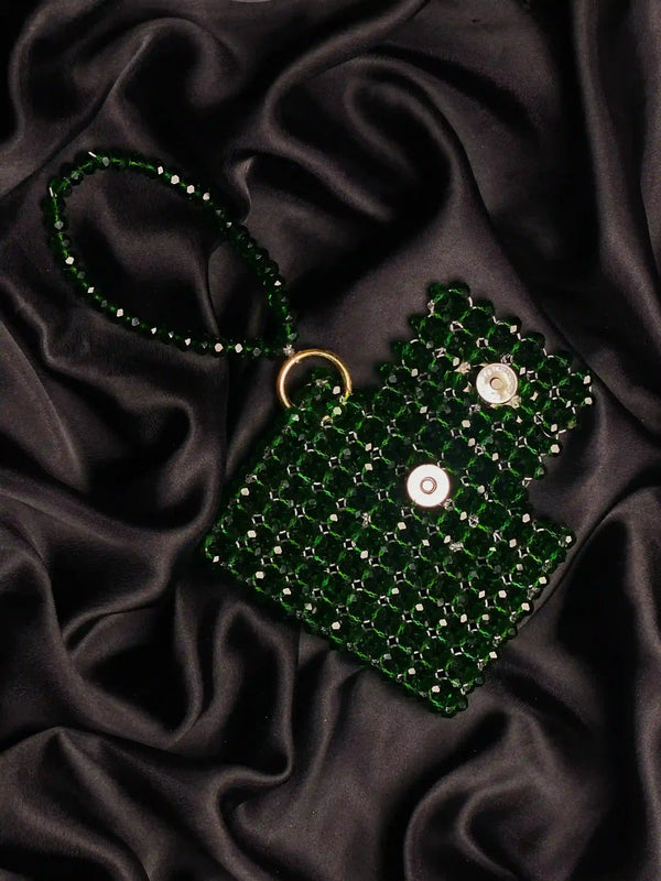 Crystal Wallet Forest Green