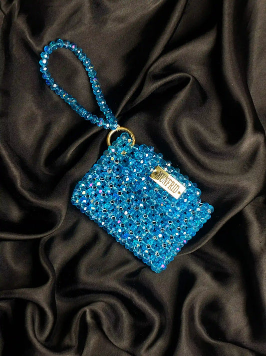 Crystal Wallet Turquoise