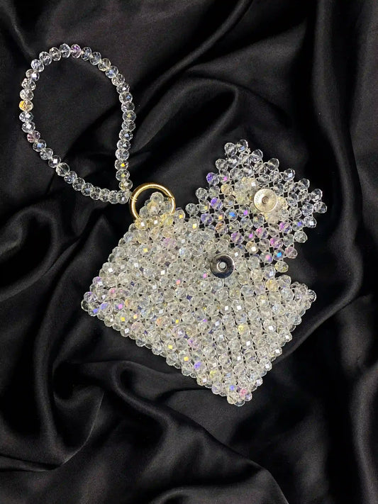 Crystal Wallet White