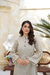 Beige Noir – 2 Piece Coord