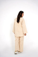 Ivory Ease – 2 Piece Coord Ready To Wear