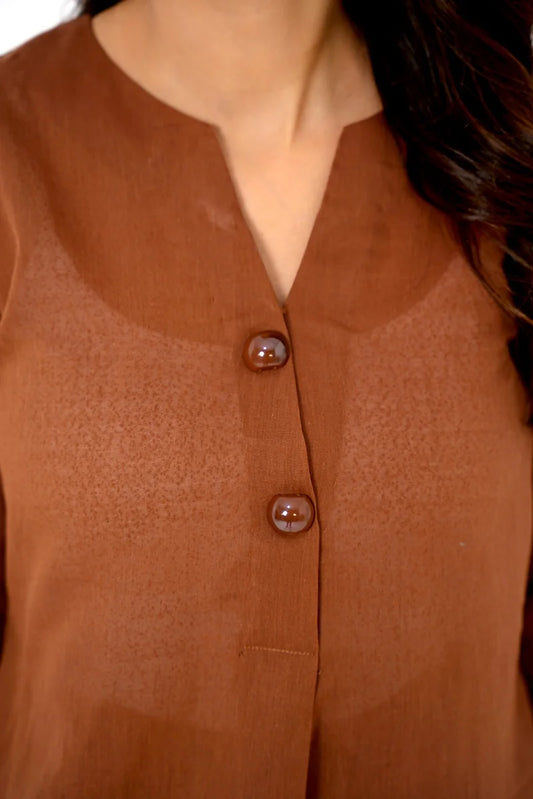 Mocha Muse – 2 Piece Coord Ready To Wear