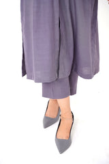 Smoky Lilac – 2 Piece Coord Ready To Wear