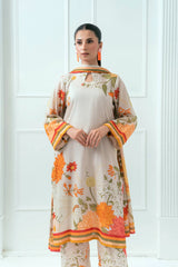 Printed Lawn 3 Piece