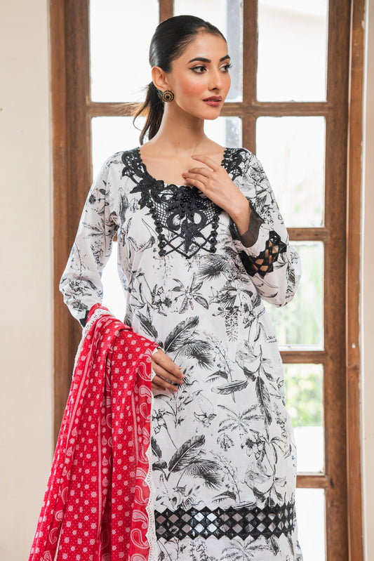 Jahan Ara - Signature black (2Pcs-Unstitched)