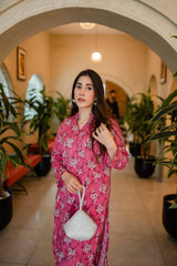 Pink Paradise – Noorangi – Cotton Lawn