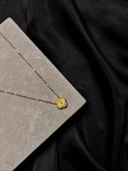 Golden Clover Necklace