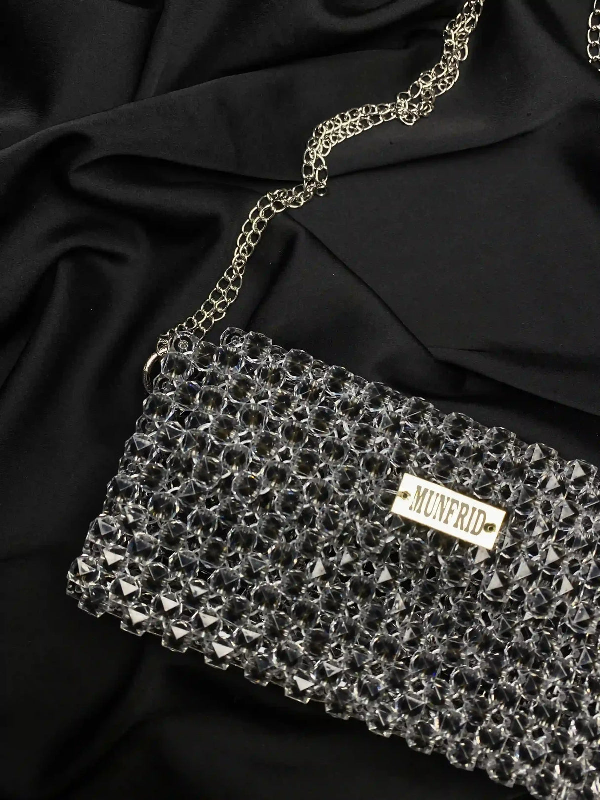 Grey Shoulder Bag