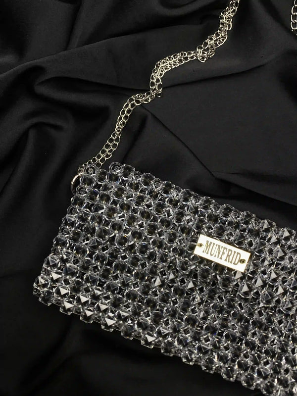 Grey Shoulder Bag