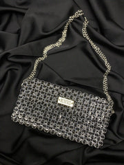 Grey Shoulder Bag