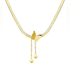 Gold Butterfly Necklace