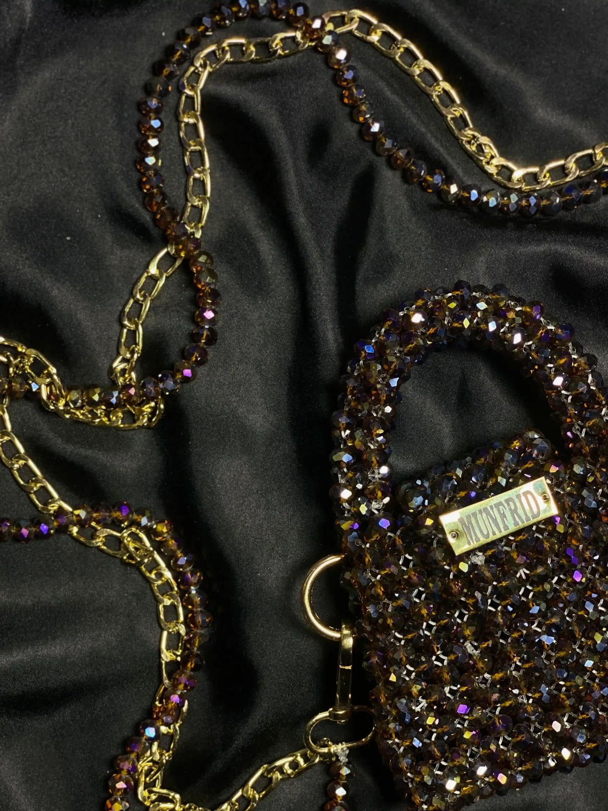 Crystal Mini Hand Bag (Multi)