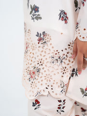 2 PIECE - EMBROIDERED SUIT