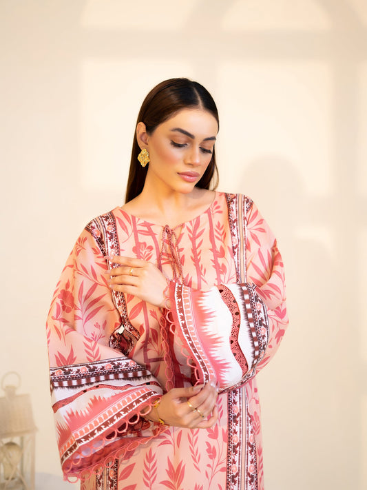 3 PIECE - PRINTED LAWN SUIT