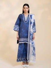 3 PIECE - PRINTED LAWN SUIT