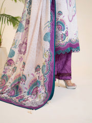 3 PIECE - PRINTED LAWN SUIT