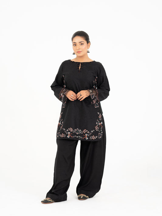 2 PIECE - EMBROIDERED SUIT