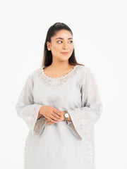 2 PIECE - EMBROIDERED SUIT