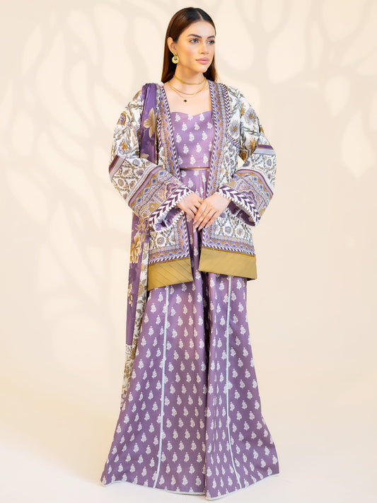 3 PIECE - PRINTED LAWN SUIT