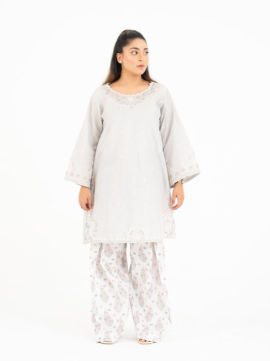 2 PIECE - EMBROIDERED SUIT