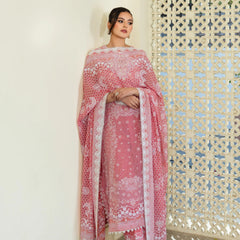 Galinda Chiffon 4 Piece | Hand-Embellished And Screen Printed
