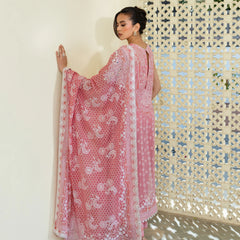 Galinda Chiffon 4 Piece | Hand-Embellished And Screen Printed