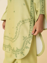 2 PIECE - EMBROIDERED SUIT