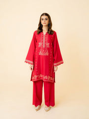 2 PIECE - EMBROIDERED SUIT