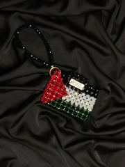 Palestine Flag Beaded Wallet
