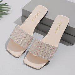 Fashion Casual Versatile Flat Slippers Beach Low Heel Trendy Women Sandals Fashion Women Shoes Slides Women