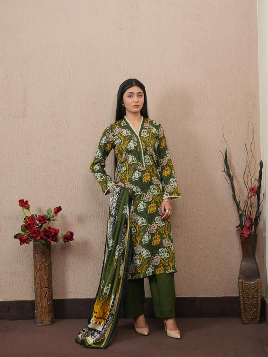 Nooré Printed Lawn 3 Piece Suit