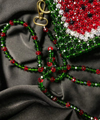 Watermelon Crystal Handbag Medium