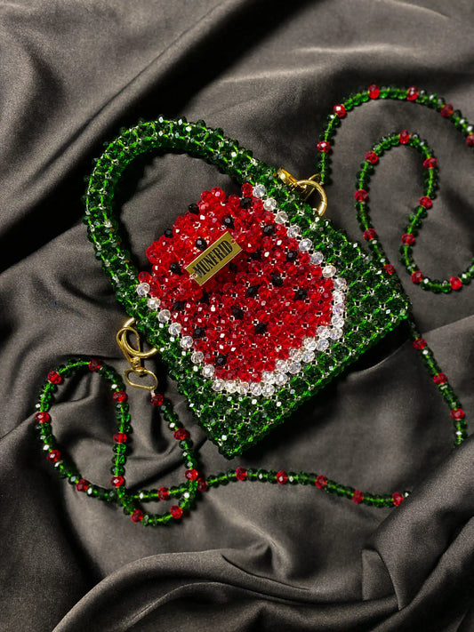 Watermelon Crystal Handbag Medium