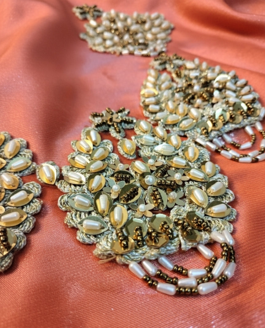 Amber Aura Sharara Set