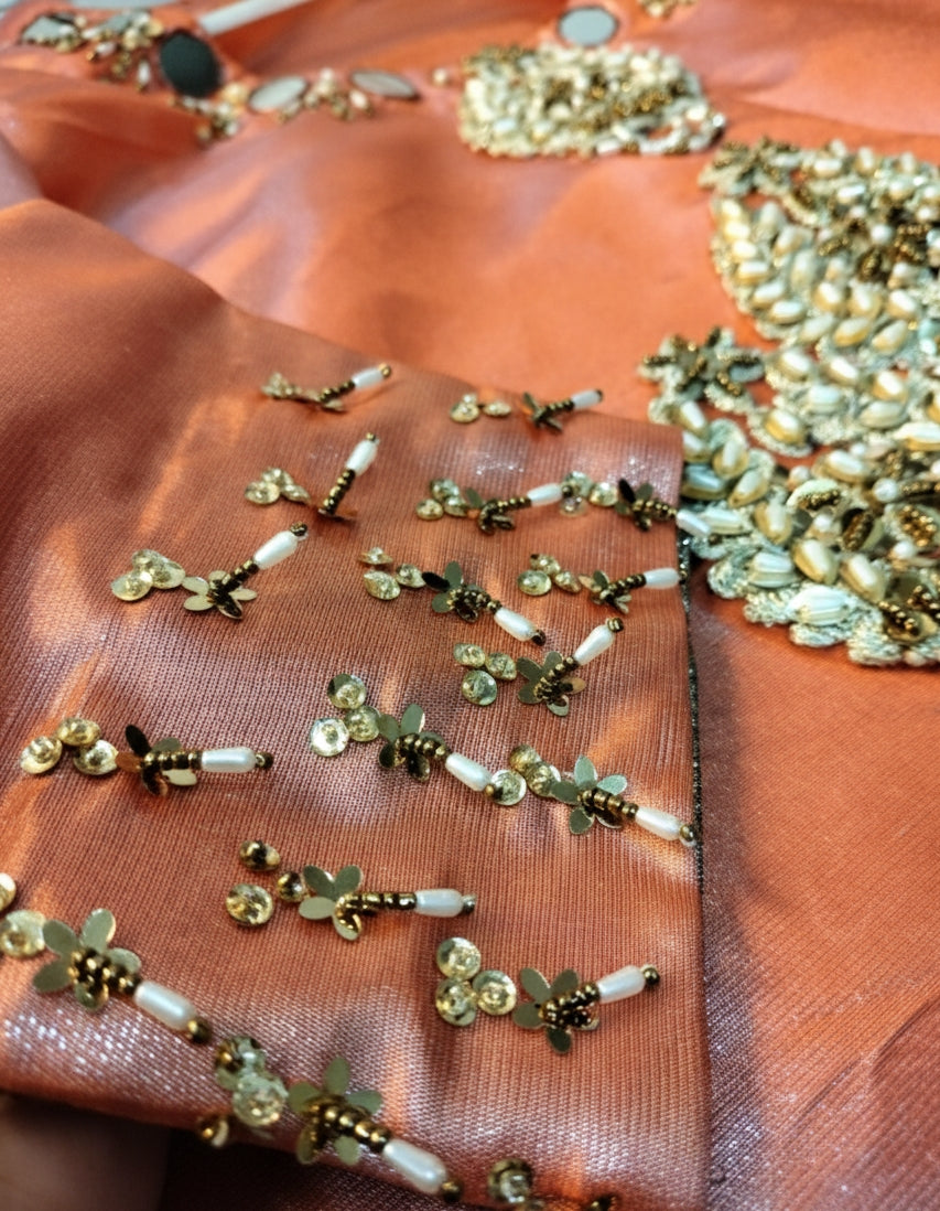 Amber Aura Sharara Set