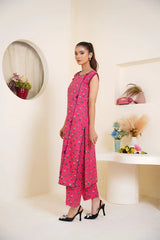 Blossom – Pink Sleeveless Co ord