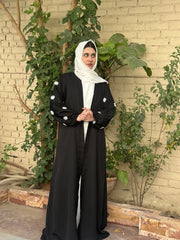 Dania's Floral Abaya 2pc (13-14-15-16)