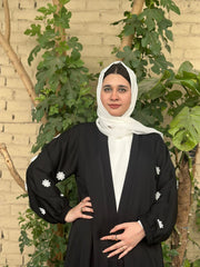 Dania's Floral Abaya 2pc (13-14-15-16)