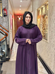 Elegant Embellished Abaya-131