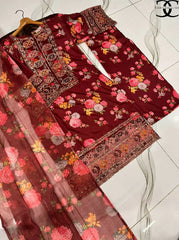 Embroidery lawn collection