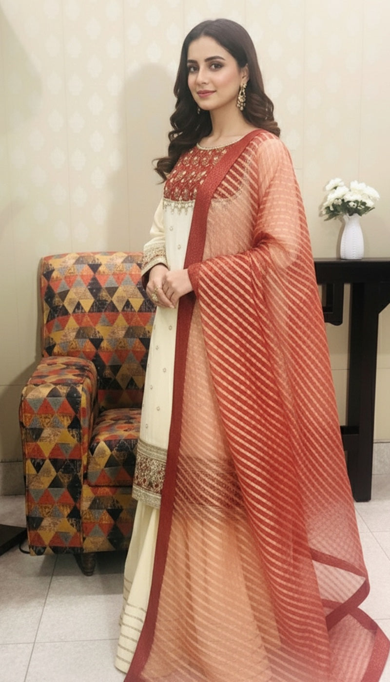 Khakhi Zari
