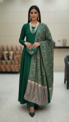 Noor E Zari Double Sided Shawl