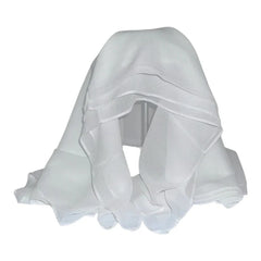 Georgette - Premium White