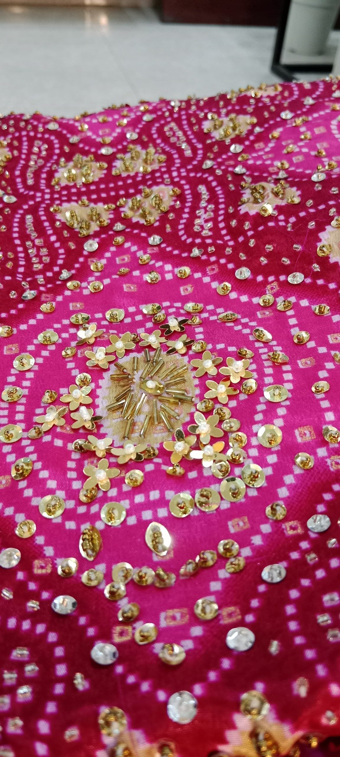 Rani Zari Double Sided Shawl