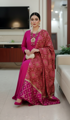 Rani Zari Double Sided Shawl