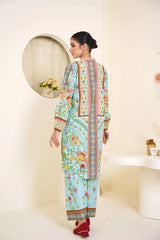 Sky Garden – Blue 2 Piece Co ord