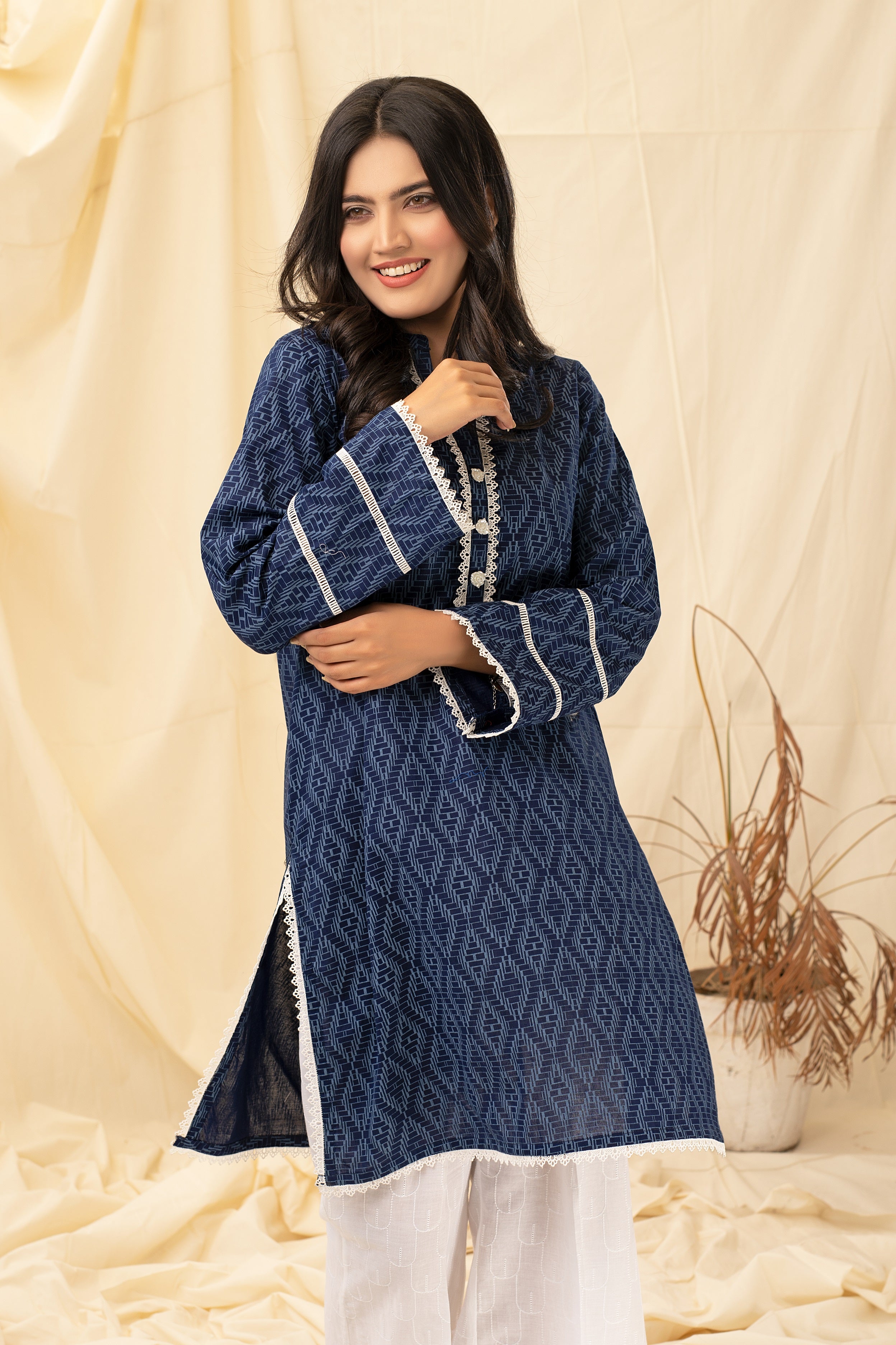 BLUE DEN - PRET KURTI noorangi